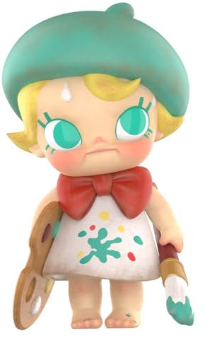 POP MART Baby Molly Future Painter Figurine Actionfiguren Sammelfiguren Sammler Kunstspielzeug Spielzeug Figuren Geschenk 1PC