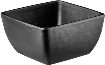 APS 84239 Cuenco SLATE, melamina, 12,5 x 12,5 cm, altura 6,5 cm, 0,4 litros, aspecto pizarra