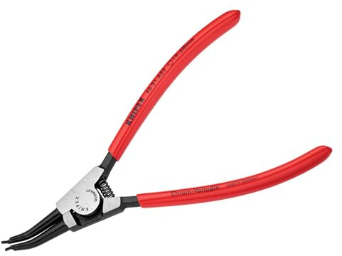 Präzisions-Zange mit abgewinkelten Spitzen 45° für Sicherungsringe außen TOPCAR 12779, Länge: 185 mm