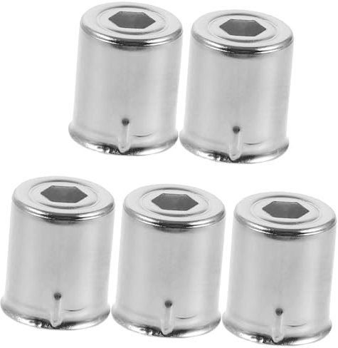 SHINEOFI 5pcs Microwave Oven Magnetron Caps Replacement Parts Hexagonal Hole Cover for Amana Microwave
