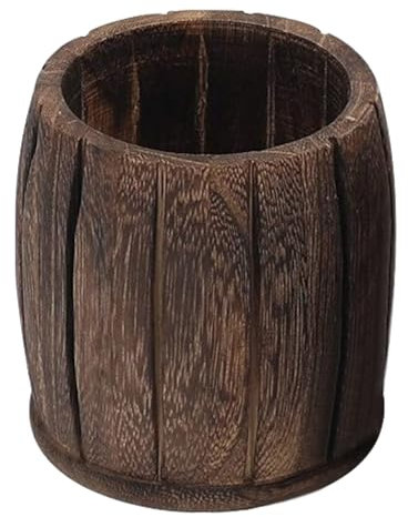 Stifthalter aus Holz, Schreibwaren-Organizer, quadratischer Stifthalter, schwarzes Walnussholz, Handarbeit, Schreibtisch-Dekoration, Schreibtisch-Bleistifthalter – Stiftebecher Organizer