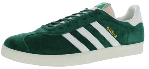 adidas Unisex Adult Gazelle ADV Shoes, Olive Green/Ghost White/Forest Green, 9 UK