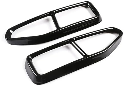 Auspuffblende Endrohrblenden Auspuffblenden Für Q7 (2018, 2016–2019)(Black)