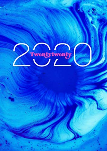 Terminplaner 2020: Taschenkalender 1 Woche 2 Seiten | Universum blau