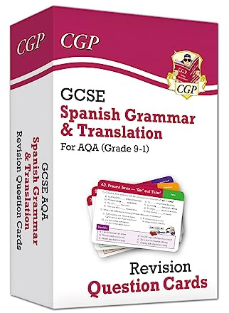 GCSE AQA Spanish: Grammar & Translation Revision Question Cards (For exams in 2025) (CGP AQA GCSE Spanish)