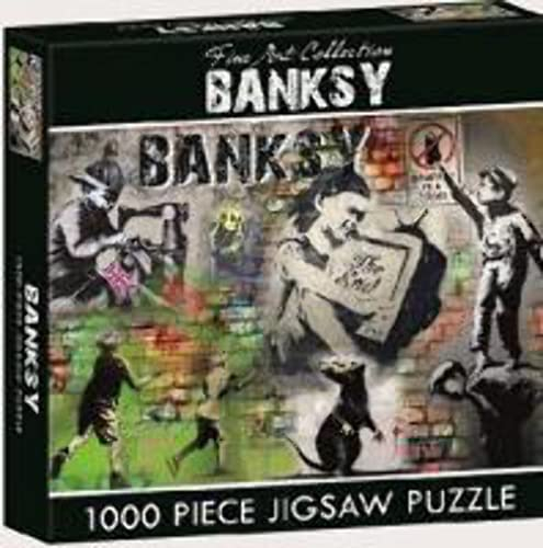 Puzzle 1000 Teile Banksy Collage