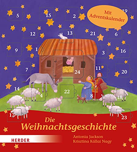 Die Weihnachtsgeschichte: Mit Adventskalender