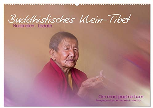 Buddhistisches Klein-Tibet (Wandkalender 2026 DIN A2 quer), CALVENDO Monatskalender: Der Buddhismus in Ladakh ist allgegenwärtig und wird nicht nur in den Klöstern gelebt. (CALVENDO Orte)