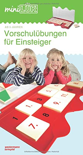 miniLÜK-Sets: Georg Westermann Verlag miniLÜK-Set: Vorschulübungen für Einsteiger: Kasten + Übungsheft/e / Vorschule: ... 240758 (miniLÜK-Sets: Kasten ... Vorschule Vorschulübungen für Einsteiger