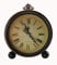 GMMH Retro Analog Wecker, Ohne Ticken, Tischuhr Nachttischuhr (27-1) Alarmwecker Vintage Retro Nostalgie aus Metall, Antik Standuhr Schreibtischuhr Uhr Tischwecker mit Alarm, Weckuhr