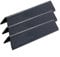 GFTIME 38.9CM 7635 Barrette aromatizzanti per Weber Spirit E210, S210, E220, S220, piastra riscaldante smaltata in porcellana, parti di ricambio per griglia a gas per Spirit I e II serie 200