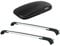 LP + Farad FO49F52+AZ03030053 - Aluminium DACHTRÄGER SUPERBRIDGE + DACHBOX Farad CRUB 430 LT SCHWARZ SATINIERT