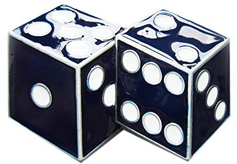 Urban Backwoods Gambler Dices II Gürtelschnalle für Wechselgürtel Buckle