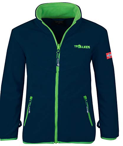 Trollkids Kids Oppdal Jacket XT 164, Navy