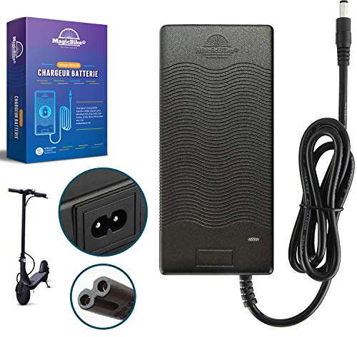 MagicBike® 42v 2a ladegerat für e Bike akku, elektroroller ladegeraet 36v - Mit netzteil ladekabel EU - ersatzakku 36v - Fahrrad akku Batterie Lithium - DC 5.5mm/2.1mm