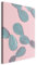 murando - Wandbilder Abstrakt 40x60 cm 1 tlg - Wand Deko Vlies Leinwand Bilder Groß Wanddeko Wohnzimmer Schlafzimmer Kunstdrucke - Kaktus Kaktee Pflanzenmotiv Natur rosa grün b-A-0679-b-a