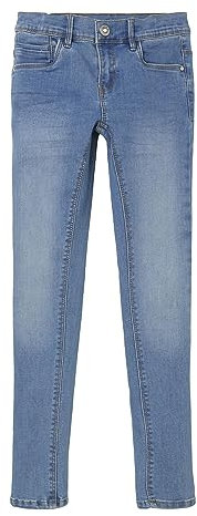 NAME IT Polly Skinny fit Mädchen Jeanshose Light Blue Denim 122