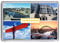 Newcastle England United Kingdom Souvenir Acrylic Fridge Magnet (Standard: 70x45mm)