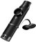 Metall Kazoo mit 5 Membranen - Einstellbarer Ton für Gitarre, Ukulele, Violine, Klavier, Keyboard - Mini Kazoos Musikinstrumente (Schwarz)