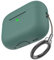AHASTYLE Silikon Hülle für Airpods Pro 2 Schutzhülle und Haut Case für AirPods Pro 2 [Front-LED Sichtbar] Kompatibel mit Airpods Pro 2. Generation (Mit Karabiner, Kieferngrün)