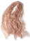 Prettystern Damen 100% Sommer Kaschmir-Schal leicht Ring Schal festlich Schulter-Tuch XL feine hauchdünn Cashmere hellbraun