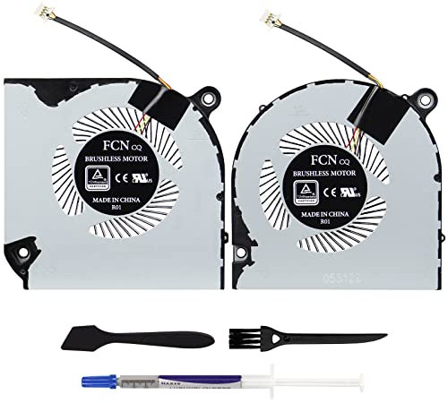 Upgraded New CPU+GPU Cooling Fan Compatible with Acer Nitro 5 Gaming Laptop AN515-54 AN515-43 AN517-51, Acer Nitro 7 AN715-51 AN715-51-76LS AN715-51-796C, Professional Tool kit