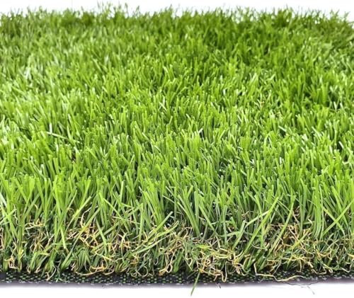 Mugar- Césped Artificial Modelo Venezia - Césped de 40 Milímetros de Altura y 24500 Puntadas - Disponible en Rollos de Tres Medidas (2x10 metros)