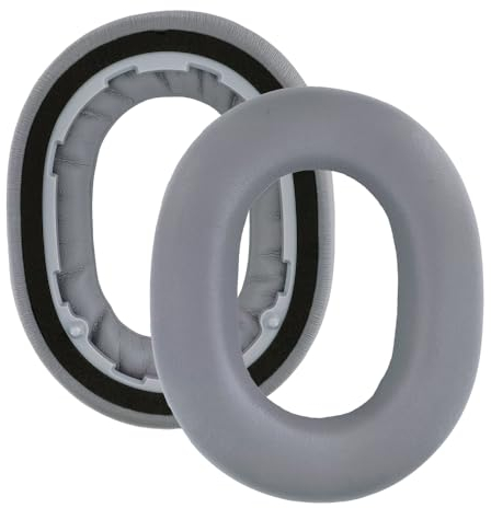 TENNMAK Ersatz-Ohrpolster für Teufel Real Blue Pro Kopfhörer-Ohrpolster, Grau