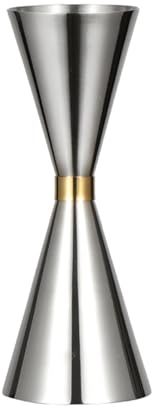 Jarsense Stainless Steel Cocktail Measure, 30ml/60ml Cone Jigger Double Spirit Measuring Cup for Bar Whiskey Wine Drinks