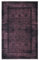 TESSO LIVING Moderner Vintage Boho Teppich - Bordeaux Rot 195 x 280 cm - Maschinenwaschbar und rutschfest Kurzflor Teppich - bringt Wärme in Wohnzimmer und Schlafzimmer
