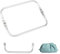 Set Aus 2 Häkeltaschenverschlüssen, U-Förmige Aluminiumtaschenverschlüsse, Taschenverschluss Für Clutches - Diy-Zubehör Für Taschen Und Geldbörsen