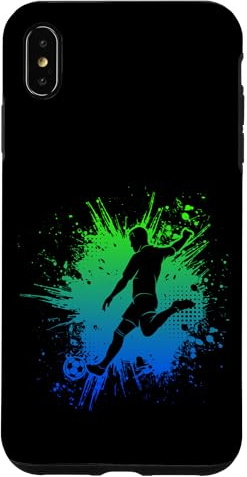 Fußballer Fußball Jungen Kinder Hülle für iPhone XS Max