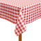 ESSEX - Tischdecke 45 x 45 cm, Tischdecken aus Strapazierfähigem Stoff, Hochwertige Tischtuch, Table Cloth Mehrfachen Gebrauch, Einfache Pflege - Sicily, Rot