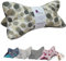 Leseknochen Nackenkissen Mister bequem und waschbar! Handgestopft und genäht in Deutschland - Nutzbar als Nackenrolle Kissen Nackenrolle (Lovely Dots Beige)