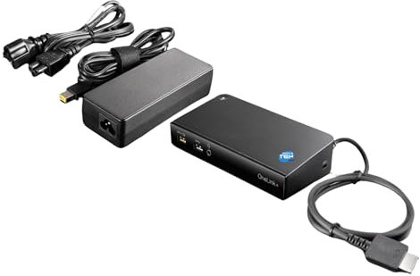 SIMPLETEK - Dockingstation 40A4 + Netzteil | Kompatibel mit Lenovo Yoga 260 460 14 P40 X1 Carbon DU9047S1 SD20K40274 03X6300 (Generalüberholt)