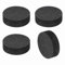 sourcing map 4 Pcs Single Sided Speaker Isolation Feet Pads, 30mmx10mm Non Slip Foam Shock Absorption Base Pad Amplifier Stand Feet Mat for Speaker HiFi Home Theater Sound System, Black