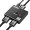 HDMI Switch Splitter 8K@60Hz, 4K@120Hz, Conmutador HDMI 2.1 Bidireccional de Aluminio 2 entradas y 1 Salida/1 Entrada y 2 Salidas, Soporta 48 Gbps, 3D HDCP 2.3 para PS5/4, Fire Stick, Xbox y HDTV