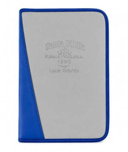 Genérico Biblia en Español RV 1960, Azul Celeste | Funda Reforzada, Cremallera