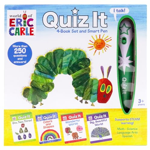 World of Eric Carle: Quiz It 4-Book Set and Smart Pen