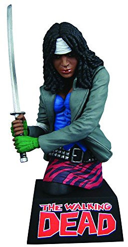Walking Dead Michonne Bust Bank