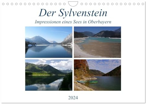 Der Sylvenstein - Impressionen eines Sees in Oberbayern (Wandkalender 2026 DIN A4 quer), CALVENDO Monatskalender: Der Sylvenstein, ein fjordähnlicher Stausee in Oberbayern (CALVENDO Natur)