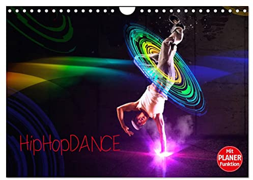 HipHopDance (Wandkalender 2026 DIN A4 quer), CALVENDO Monatskalender: HipHop Tänzer in phantastisch abstrakten Welten. (CALVENDO Hobbys)