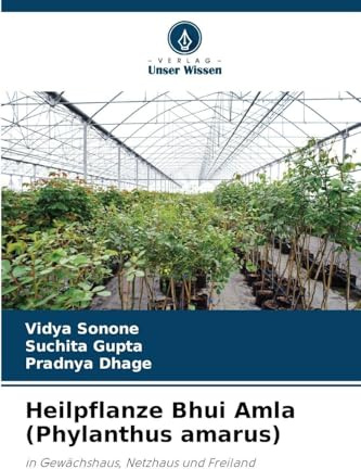 Heilpflanze Bhui Amla (Phylanthus amarus): in Gewächshaus, Netzhaus und Freiland