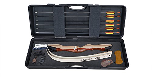 RAGIM Bogenset Einsteigerset Recurvebogen Wildcat 68 Komplettset 34 lbs