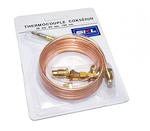termocupla * * Horno a gas * * Con casquillo de rosca Cocina para Ariston Indesit Lofra glem Gas Foster Rex Electrolux Zanussi AEG Rex Nardi Franke Nardi Foster Smeg Beko Hoover Iberna Tecnogas