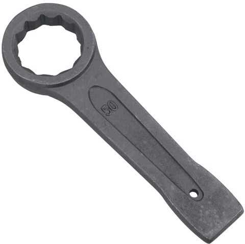 50mm Slogging Box End Striking Ring Wrench Spanner Bi-Hex 12 Sided Metric