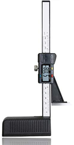 Trusquin, Électronique Numérique 0-150Mm Plastique Toise À Base Magnétique Pour Outil De Mesure Du Bois