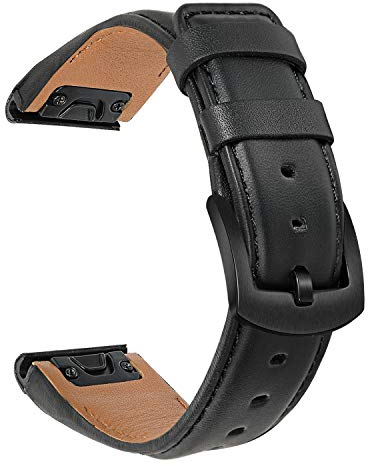 TRUMiRR Armband Kompatibel mit Garmin Fenix 8 51mm/Enduro 3 /Fenix 7X Pro/7X Sapphire Solar, 26mm Quick Release Easy Fit Armband Titan Metall für Garmin Fenix 6X PRO/Enduro 2/Epix Pro/Tactix 7