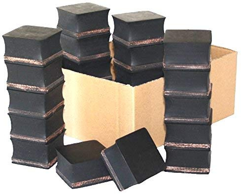 42x42x35mm (Karton mit 36 Stück) Gummi-Auflage Unterlage Wagen-Heber Hebebühne eckig Auto Set Unterstellbock Klotz Rangier-Wagenheber Puffer Reifen Reifenwechsel LKW Räder KFZ Tuning Zubehör