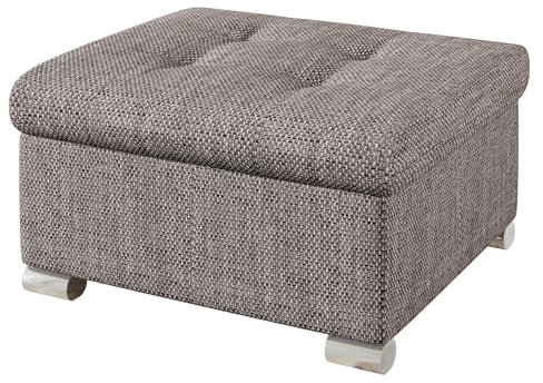 Mirjan24 Polsterhocker Niko klein Sitzbank Sitzhocker Fußbank Pouf Hocker Farbauswahl (Lawa 05)